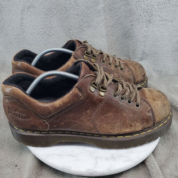 Dr. Martens Shoes Mens 11 Brown Leather Y2K Chunky Oxford 10940 AW004 *Read* main image 9